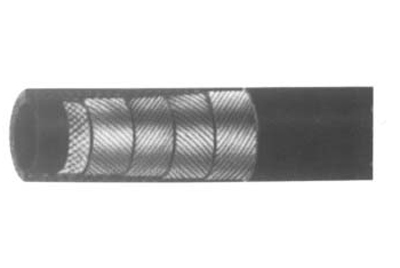 Wire winding hose